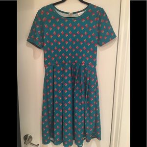 Vintage NWOT Medium LuLaRoe Amelia Dress